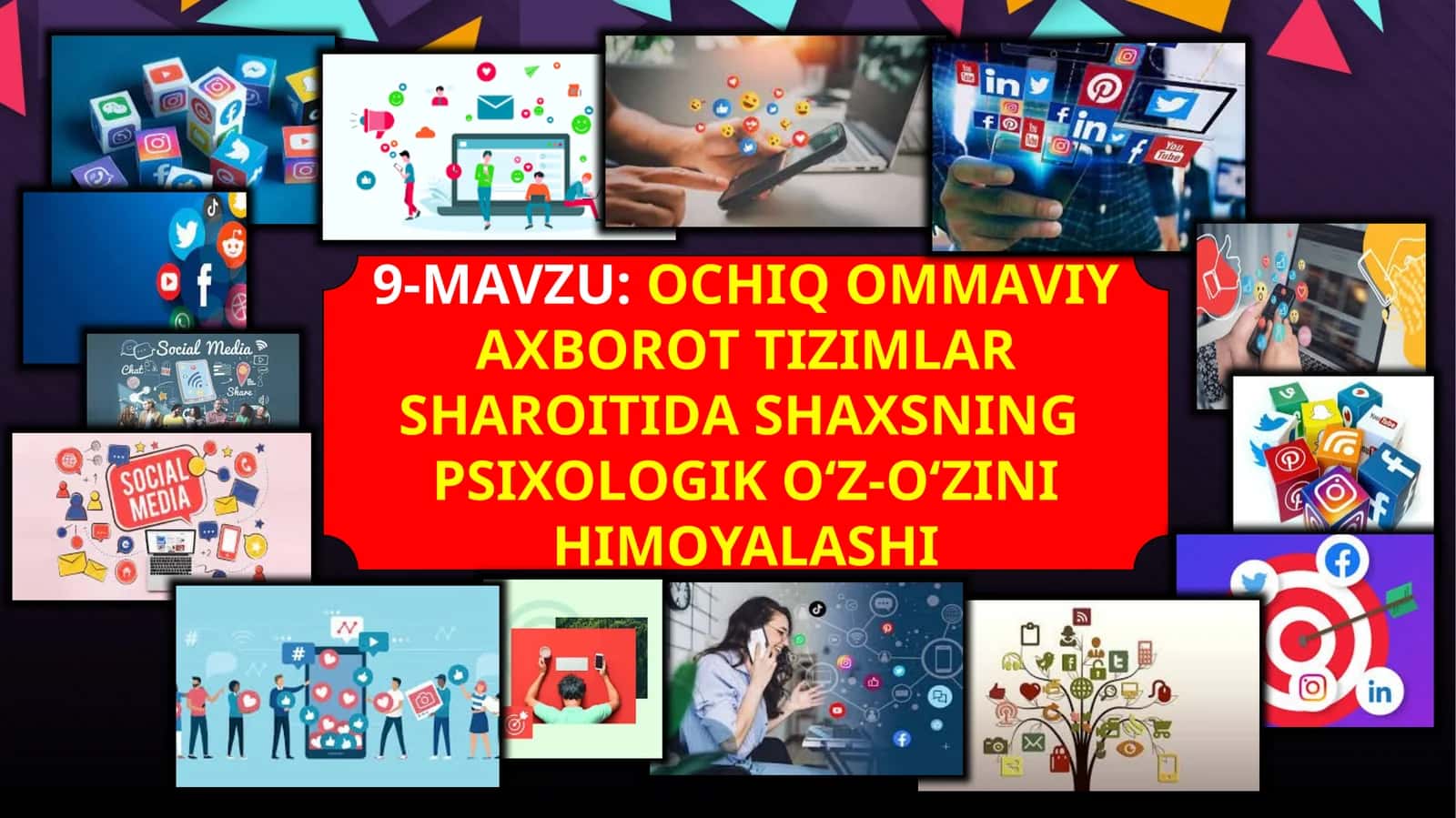 ОCHIQ ОMMАVIY АХBОRОT TIZIMLАR SHАRОITIDАSHАХSNING PSIХОLОGIK O‘Z-O‘ZINI HIMОYALАSHI