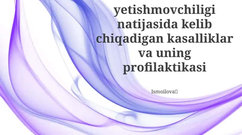 Yod etishmovchiligi kasalliklari
