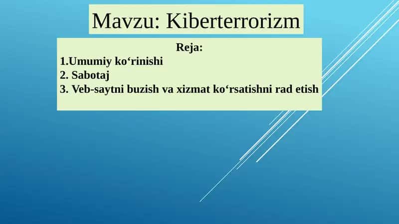 Kiberterrorizm
