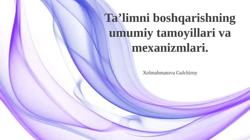 Ta'lim menejmenti
