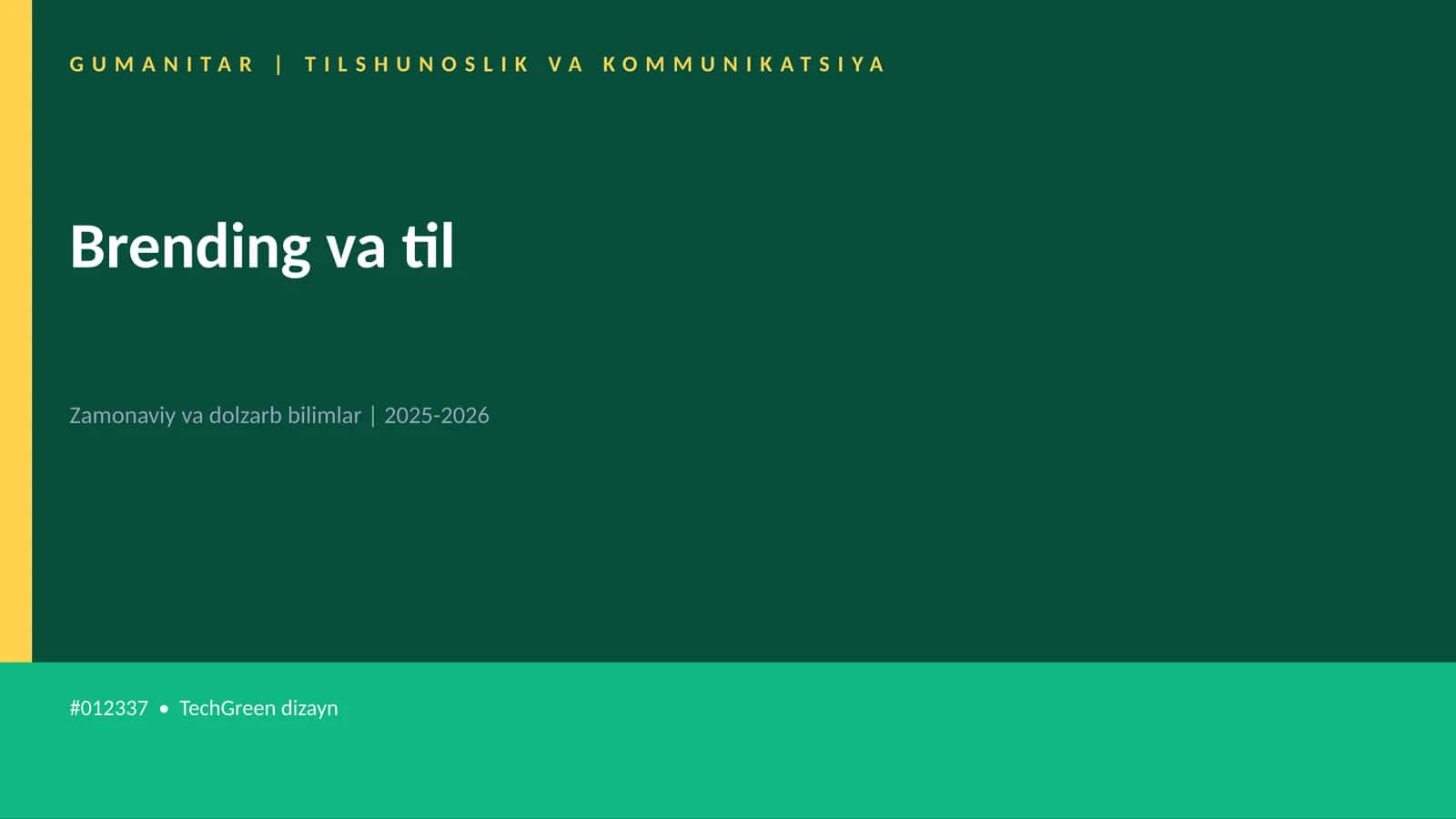 Brending va til