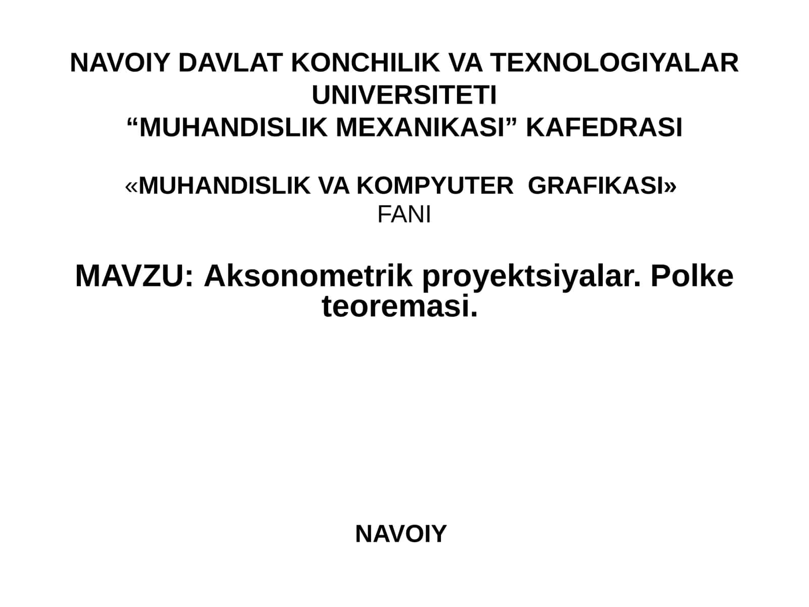Muhandislik Mexanikasi