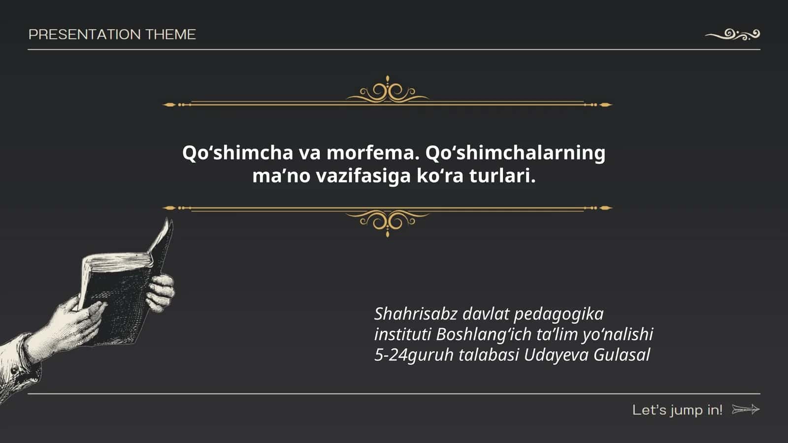 Qoʻshimcha va morfema. Qoʻshimchalarning maʼno vazifasiga koʻra turlari