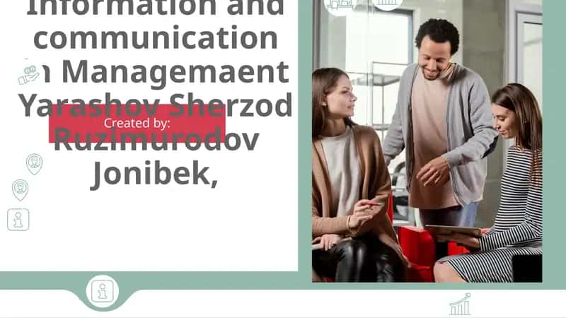 Information and communication in Management