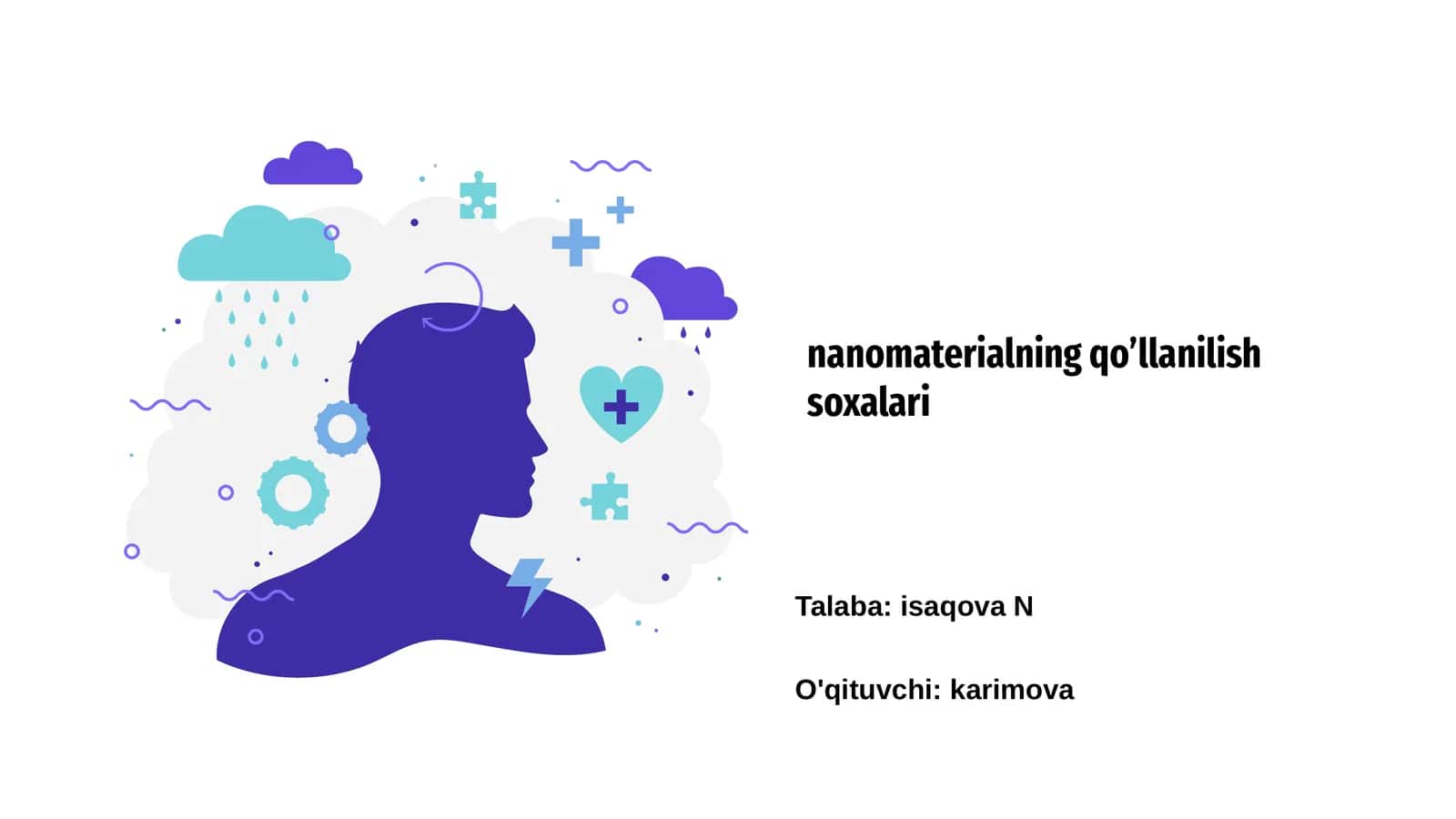 Nanomateriallarning qo’llanilish soxalari