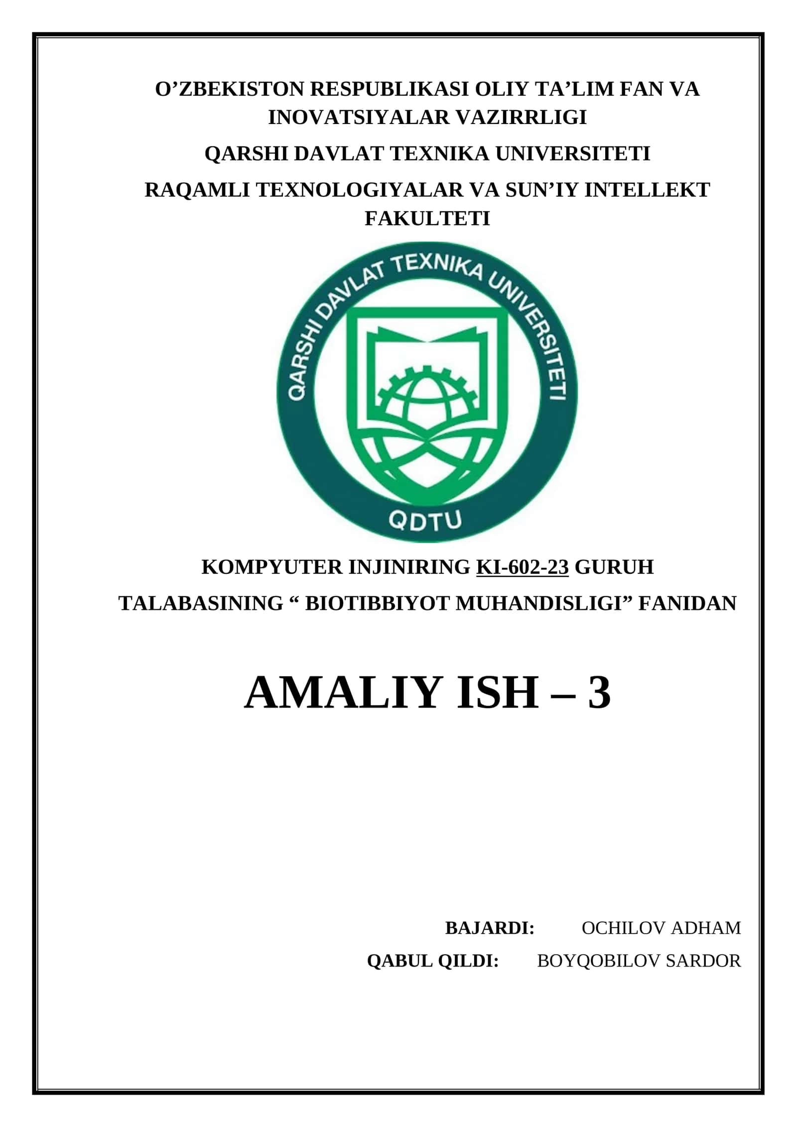 EMG signallarining faol sohasini topish