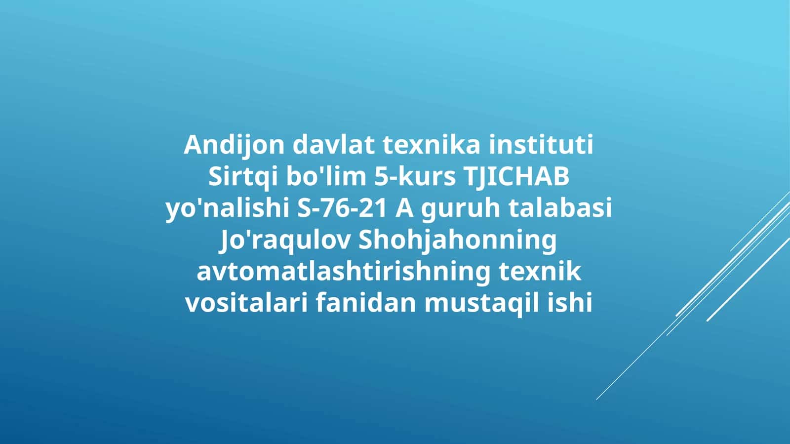 PUSKATELLAR VA KONTAKTORLAR