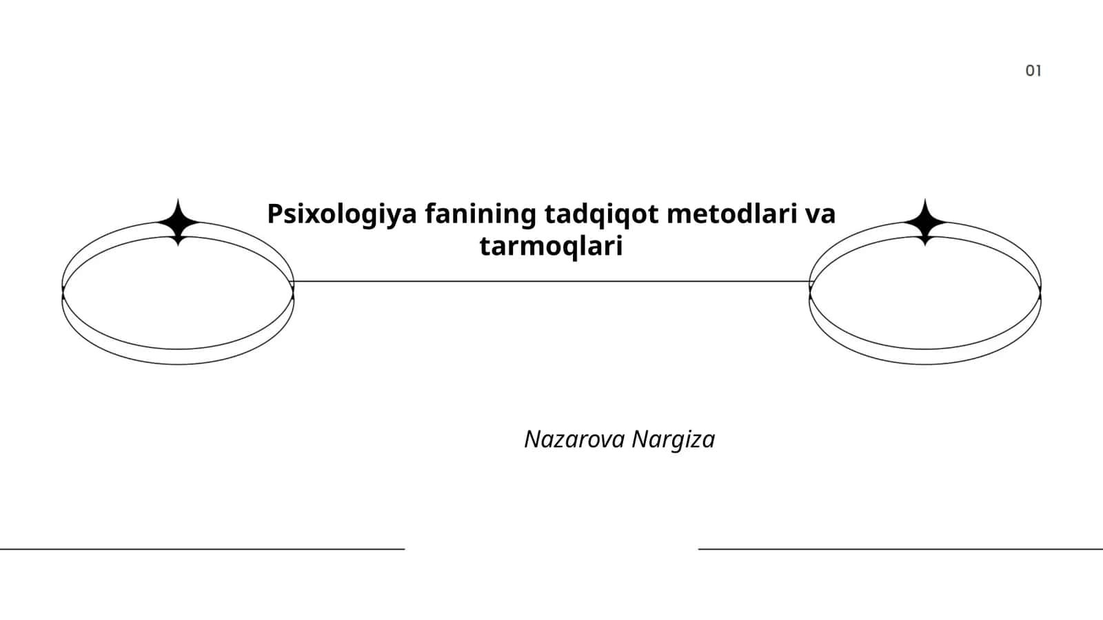 Psixologiya fanining tadqiqot metodlari va tarmoqlari