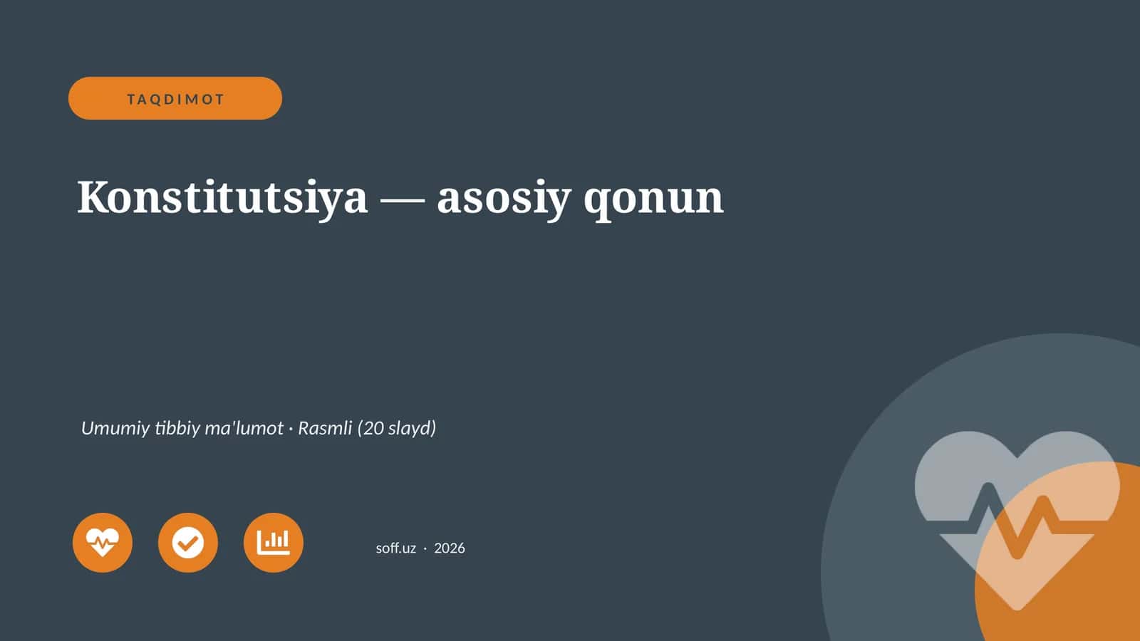Konstitutsiya — asosiy qonun