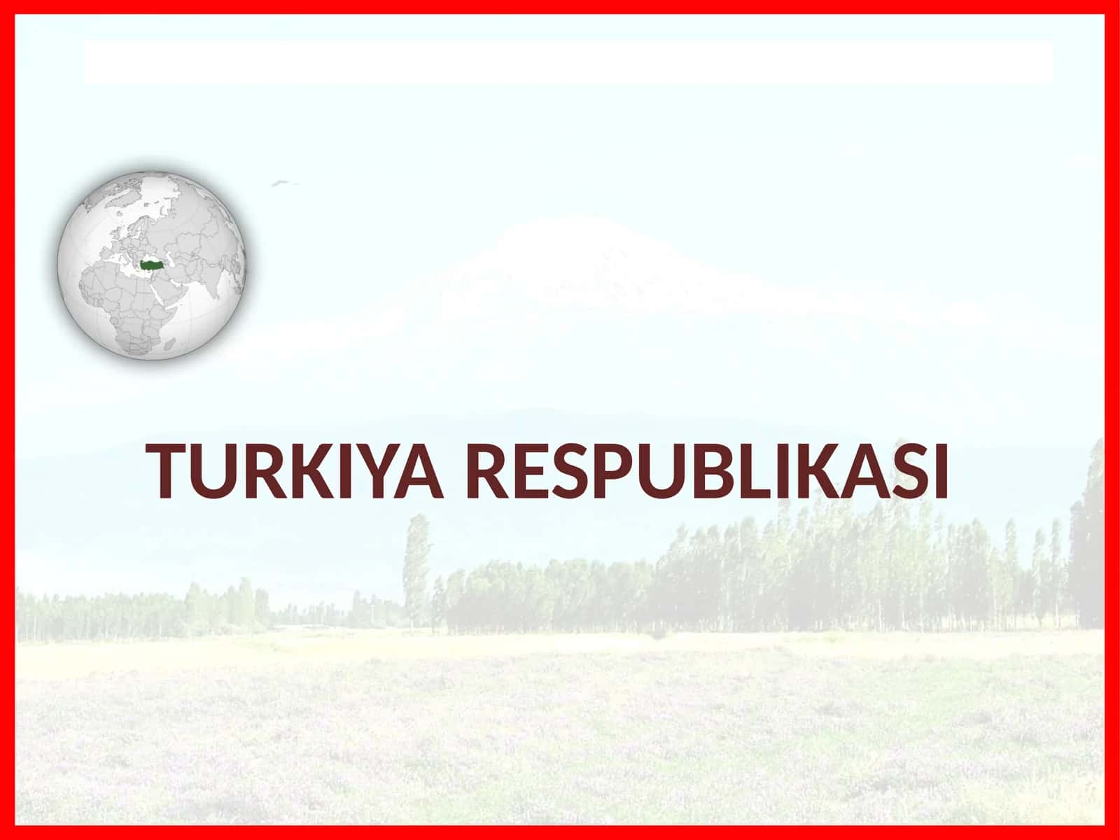 Turkiya Respublikasi