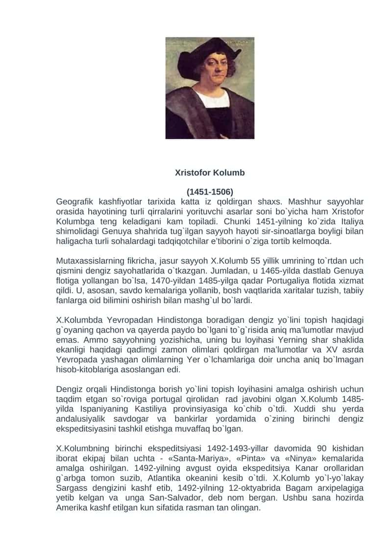 Xristofor Kolumb