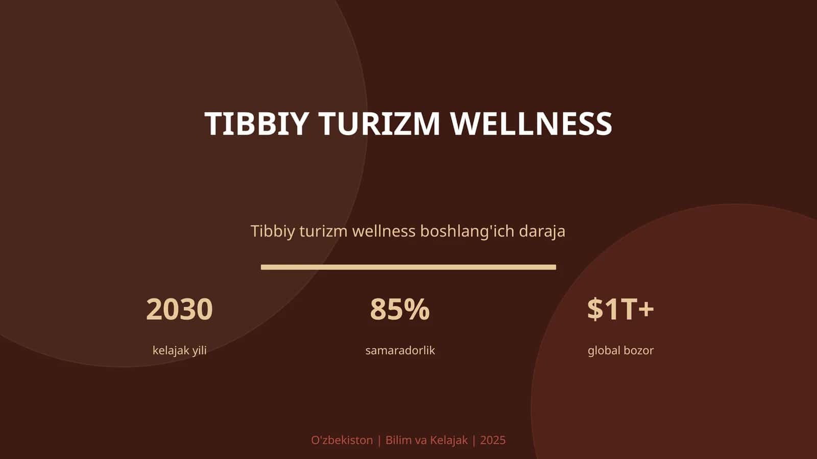Tibbiy turizm wellness