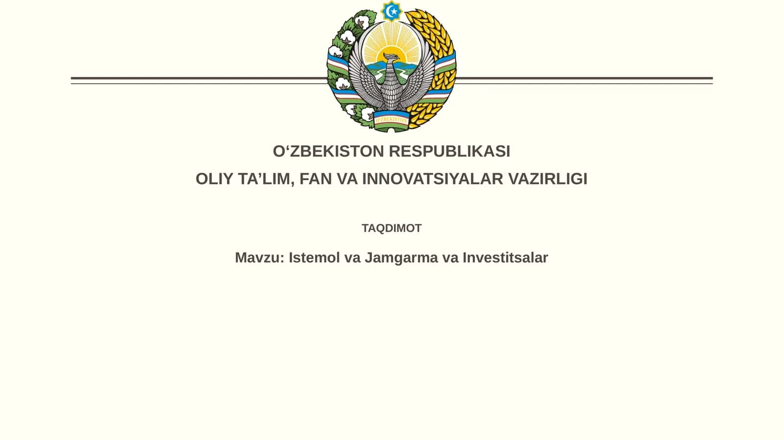 Kreditlar va Qarzni Boshqarish
