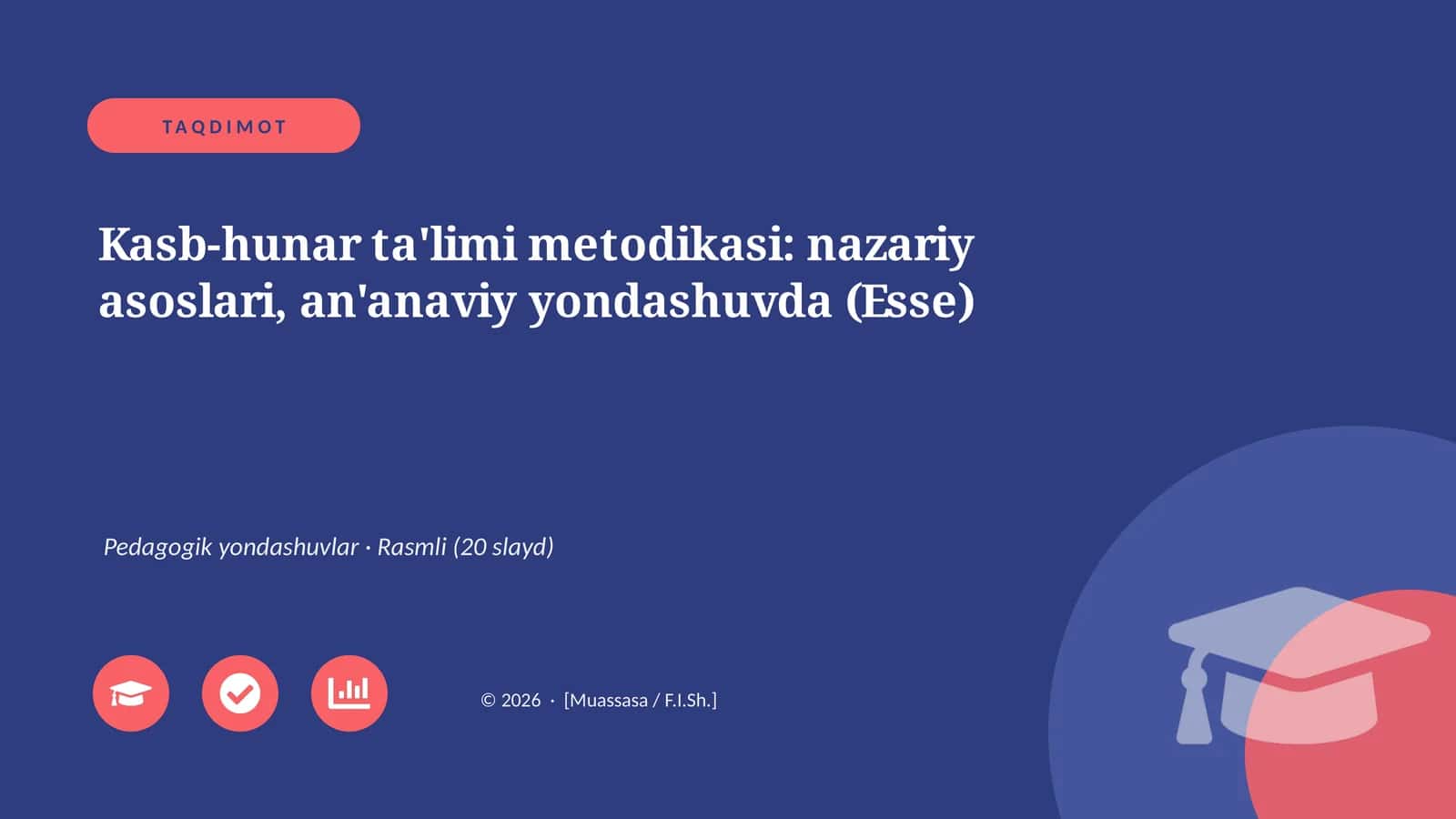 Kasb-hunar ta'limi metodikasi: nazariy asoslari