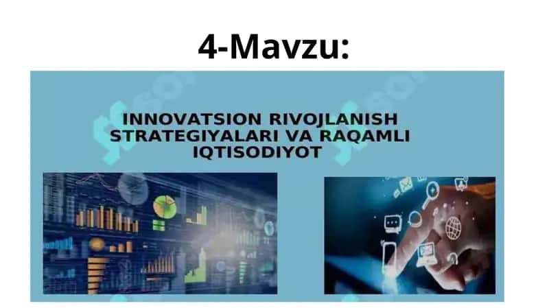 Innovatsion rivojlanish strategiyalari