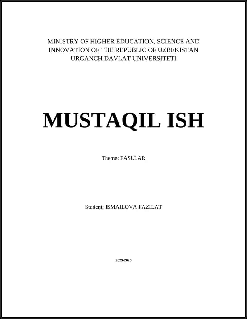 FASLLAR