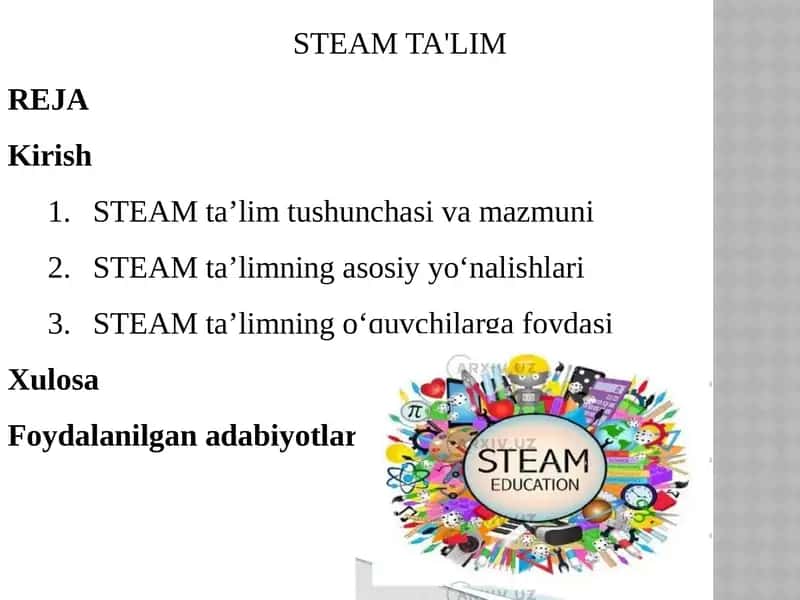 STEAM TA'LIM