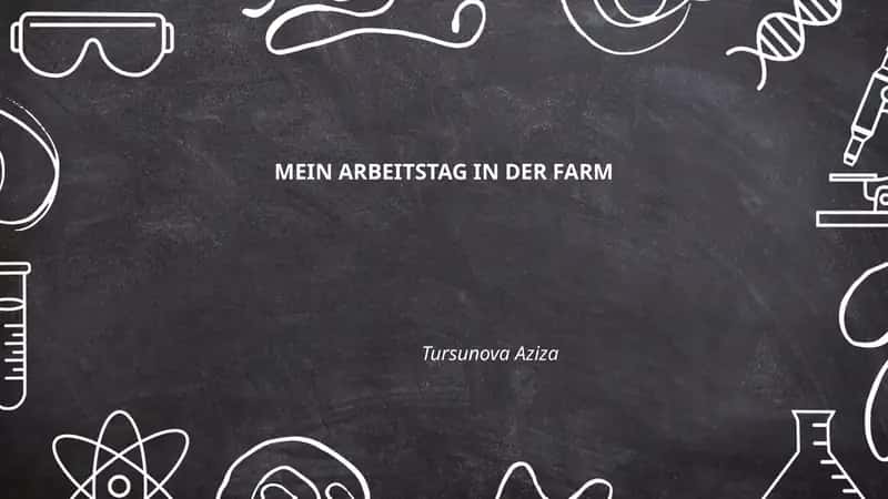 MEIN ARBEITSTAG IN DER FARM