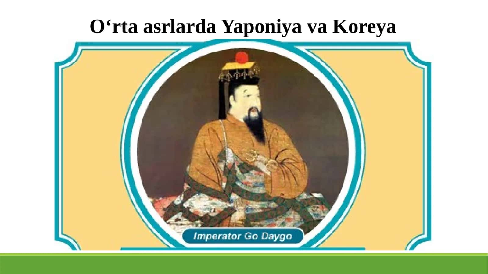 O‘rtaasrlarda Yaponiya va Koreya