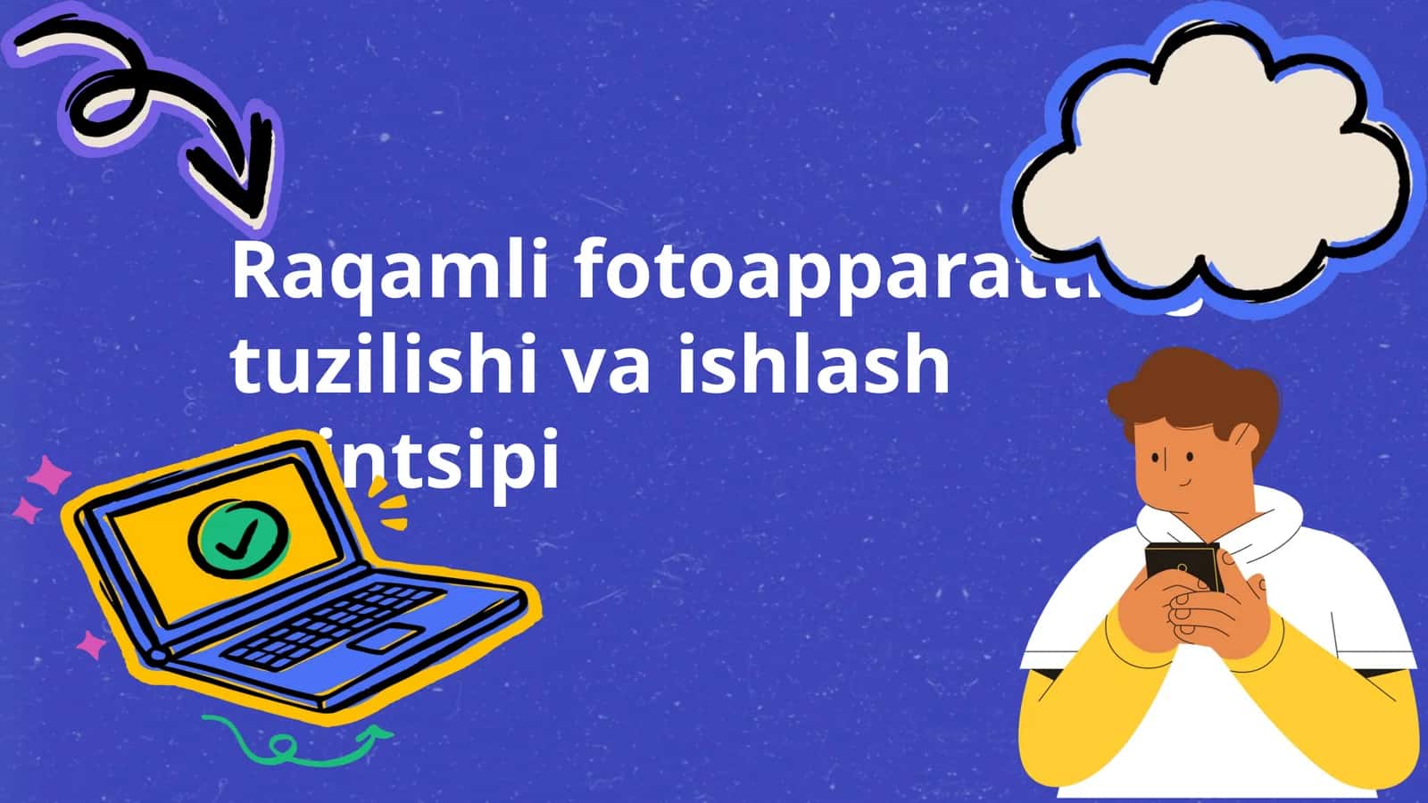 Raqamli fotoapparatting tuzilishi va ishlash printsipi