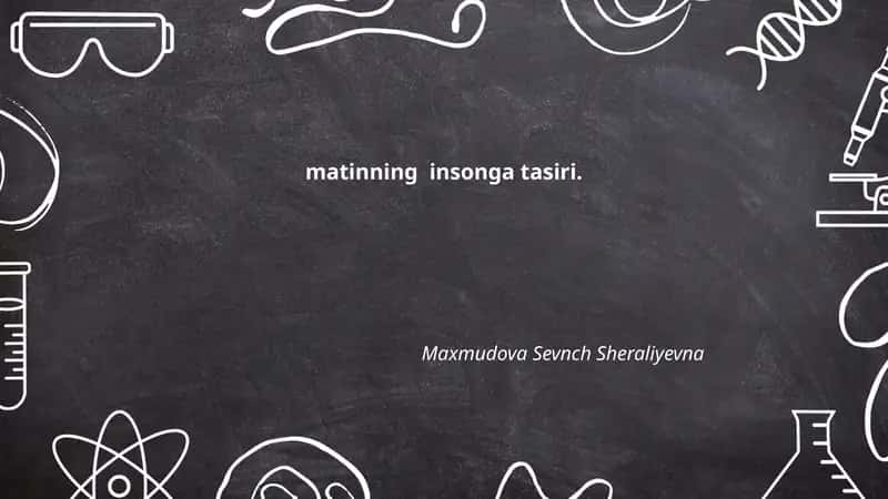 Matnning inson ruhiyatiga ta'siri