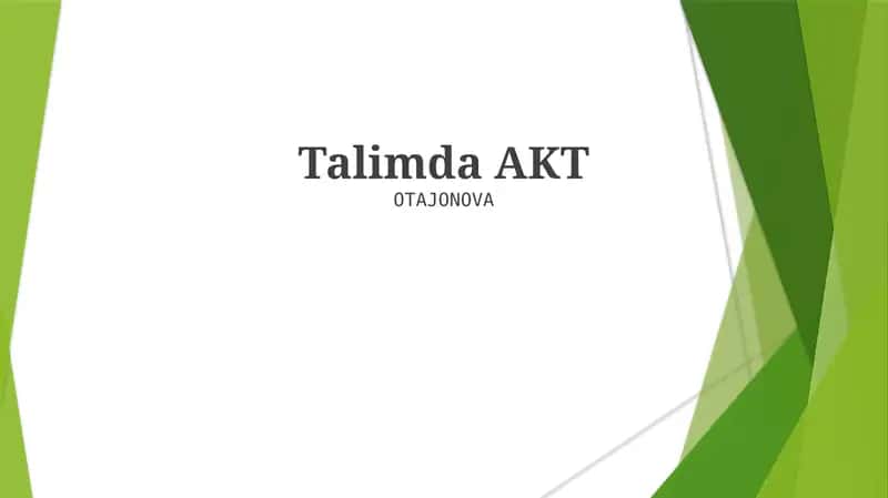 Talimda AKT