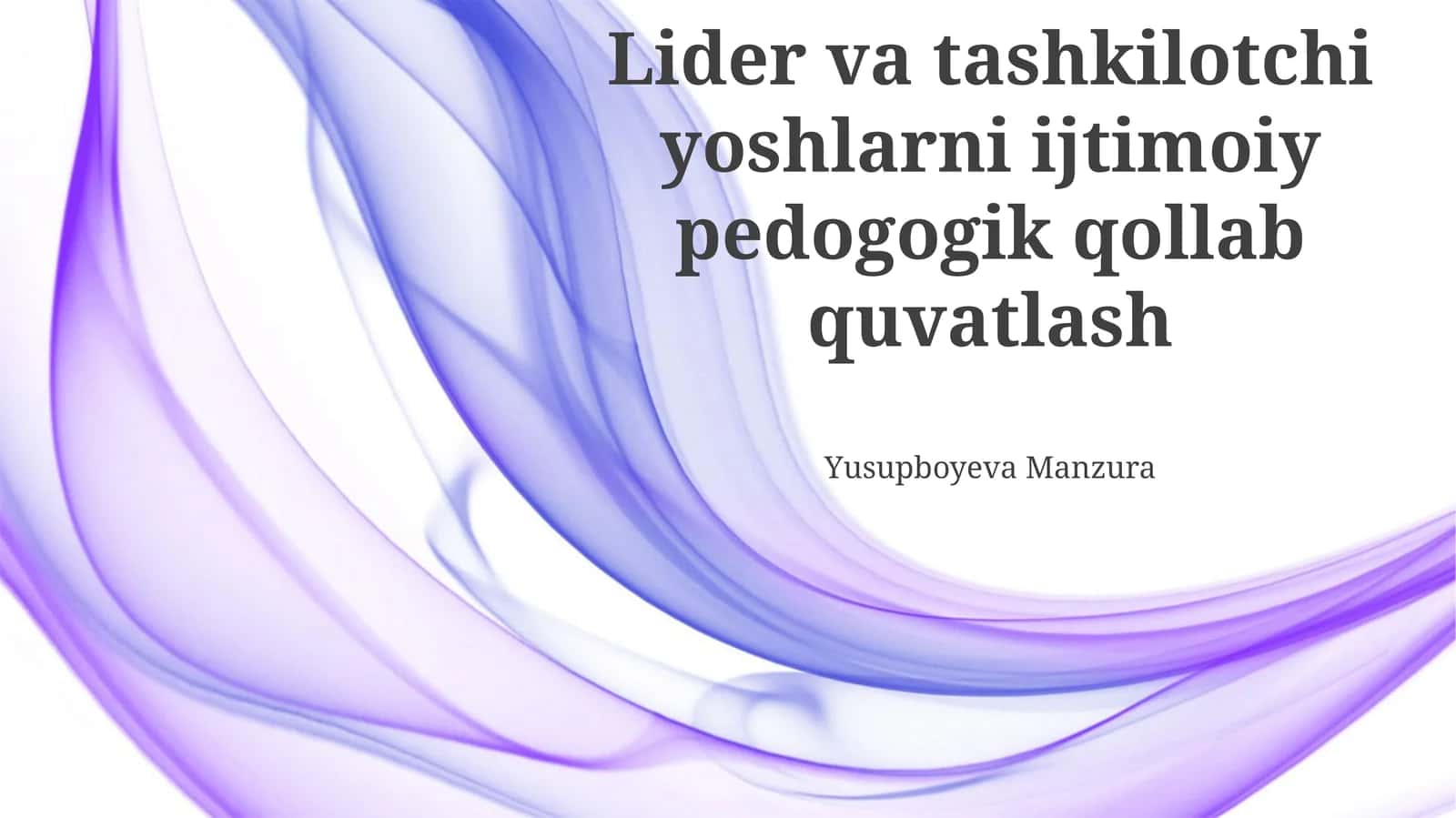 Samarali Ijtimoiy-Pedagogik Dasturlarni Ishlab Chiqish va Amalga Oshirish