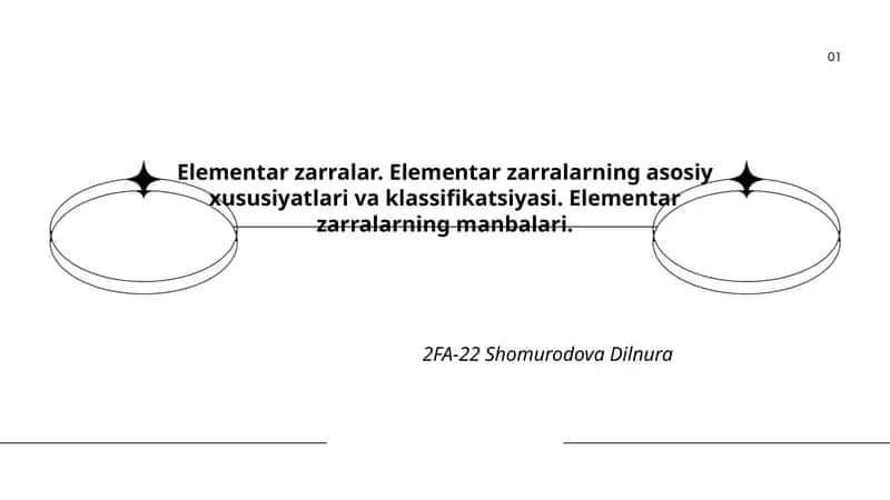 Elementar zarralar
