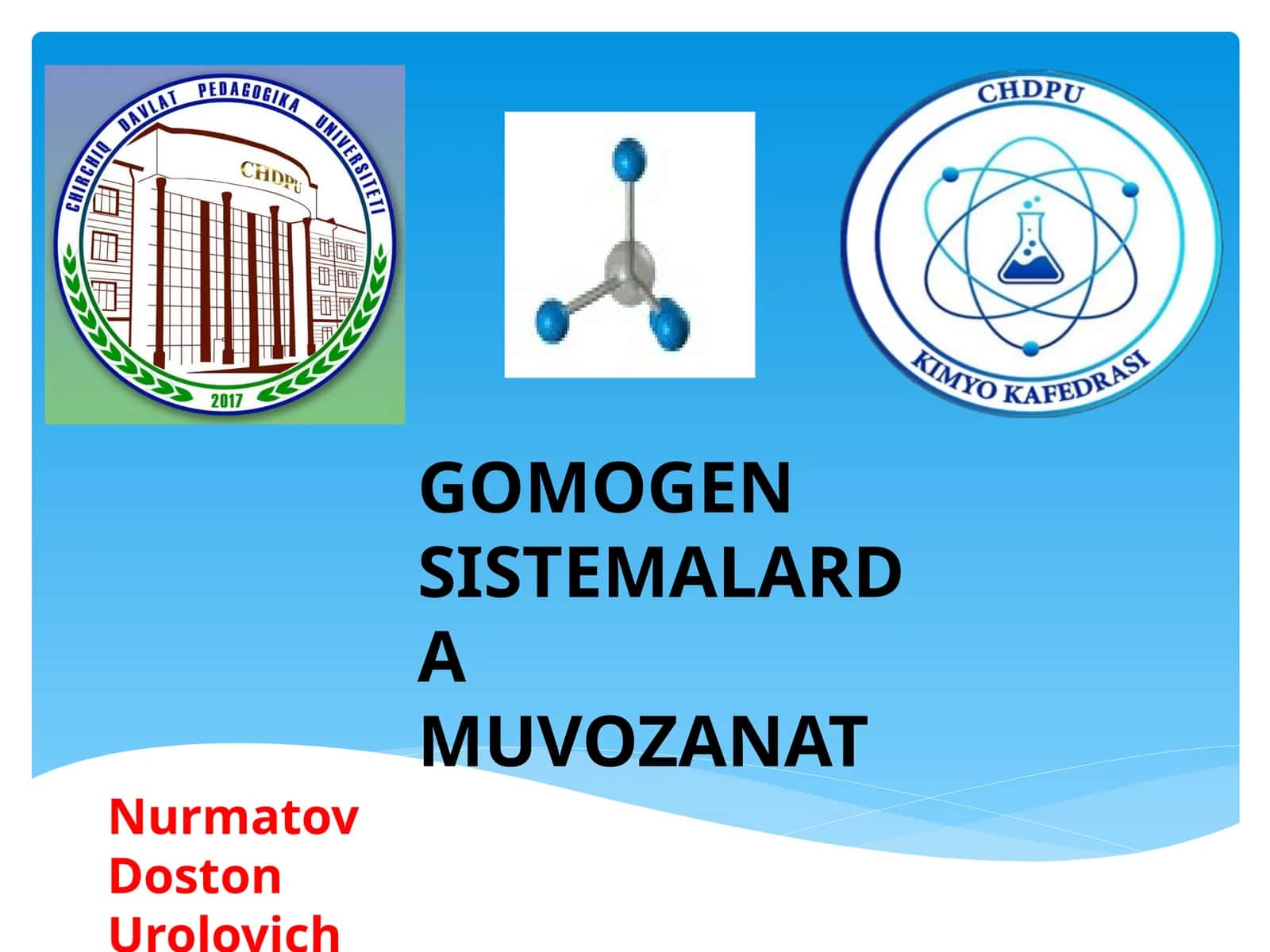 GOMOGENSISTEMALARDA MUVOZANAT