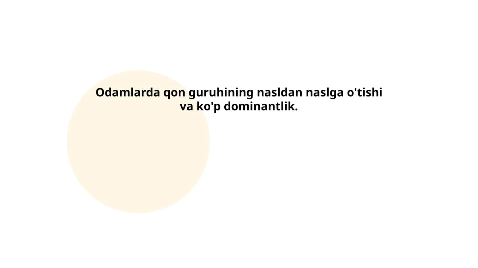 AB0 qon guruhi tizimi