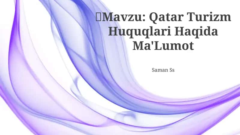 Qatar Turizm Huquqlari