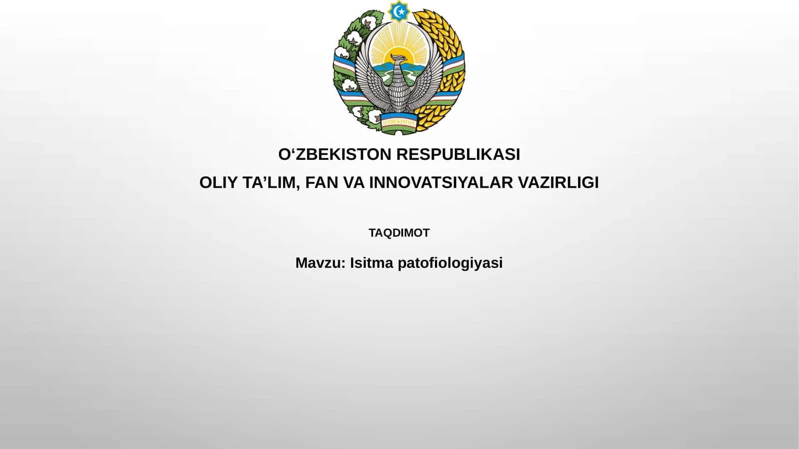 Isitma patofiziologiyasi