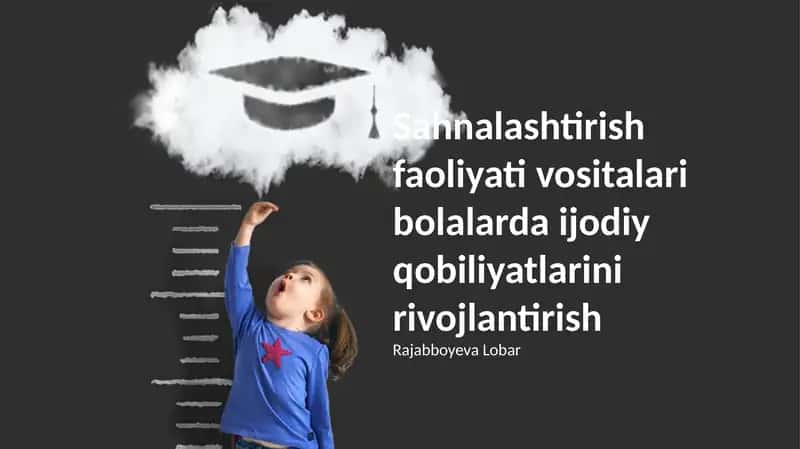 Sahnalashtirish faoliyati vositalari bolalarda ijodiy qobiliyatlarini rivojlantirish