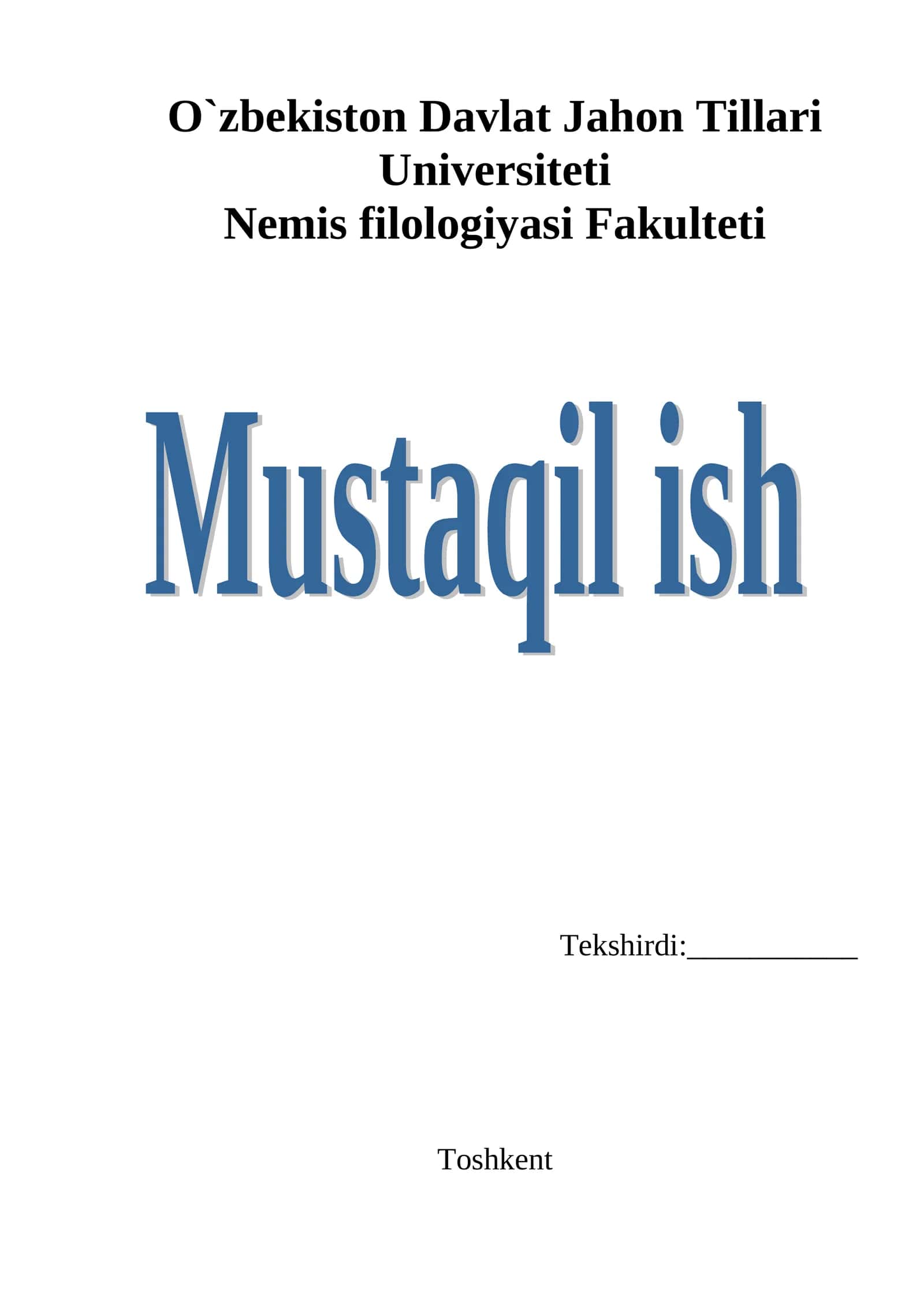 FOYDALI QAZILMALAR TO’G’RISIDA UMUMIY MA’LUMOTLAR