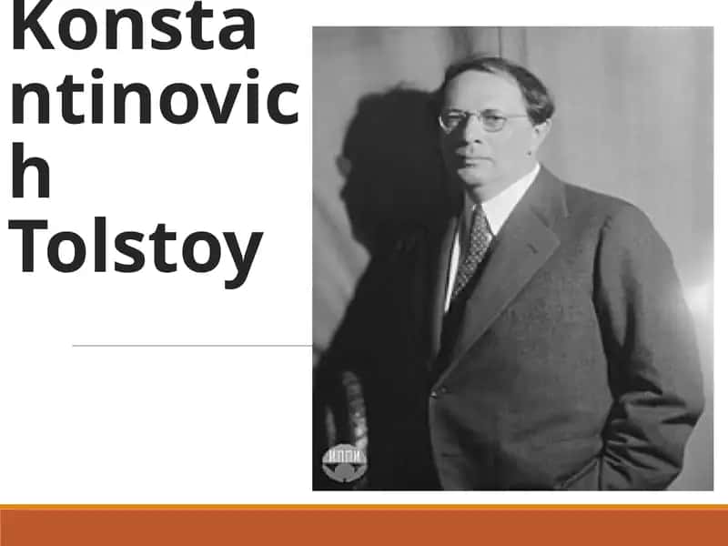 Aleksey Konstantinovich Tolstoy