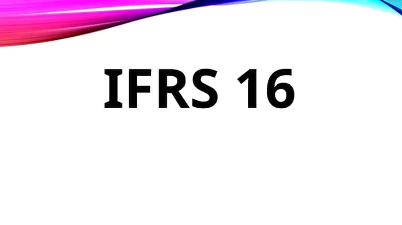 IFRS 16