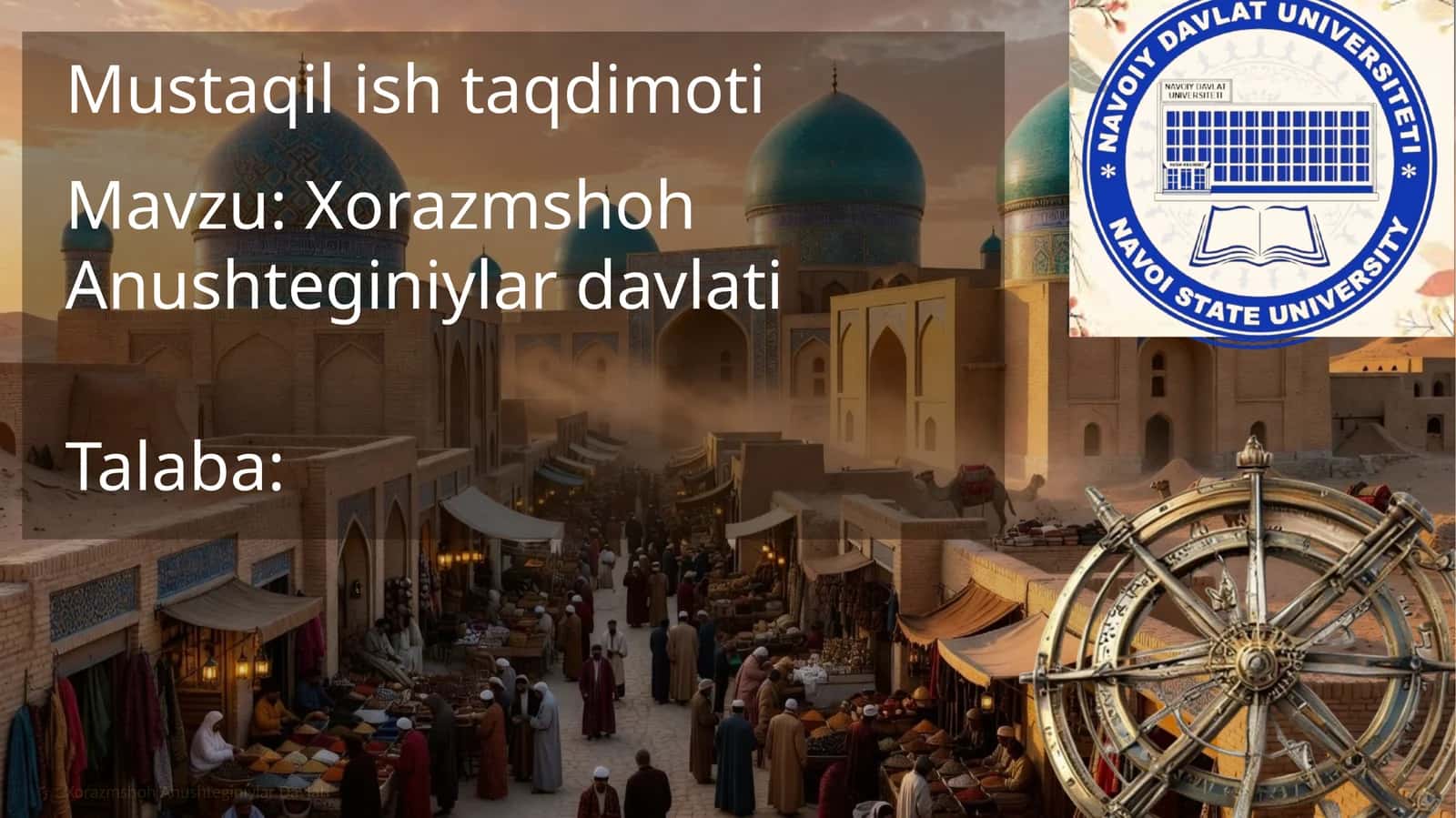Xorazmshoh Anushteginiylar davlati