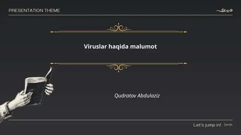 Viruslar haqida malumot