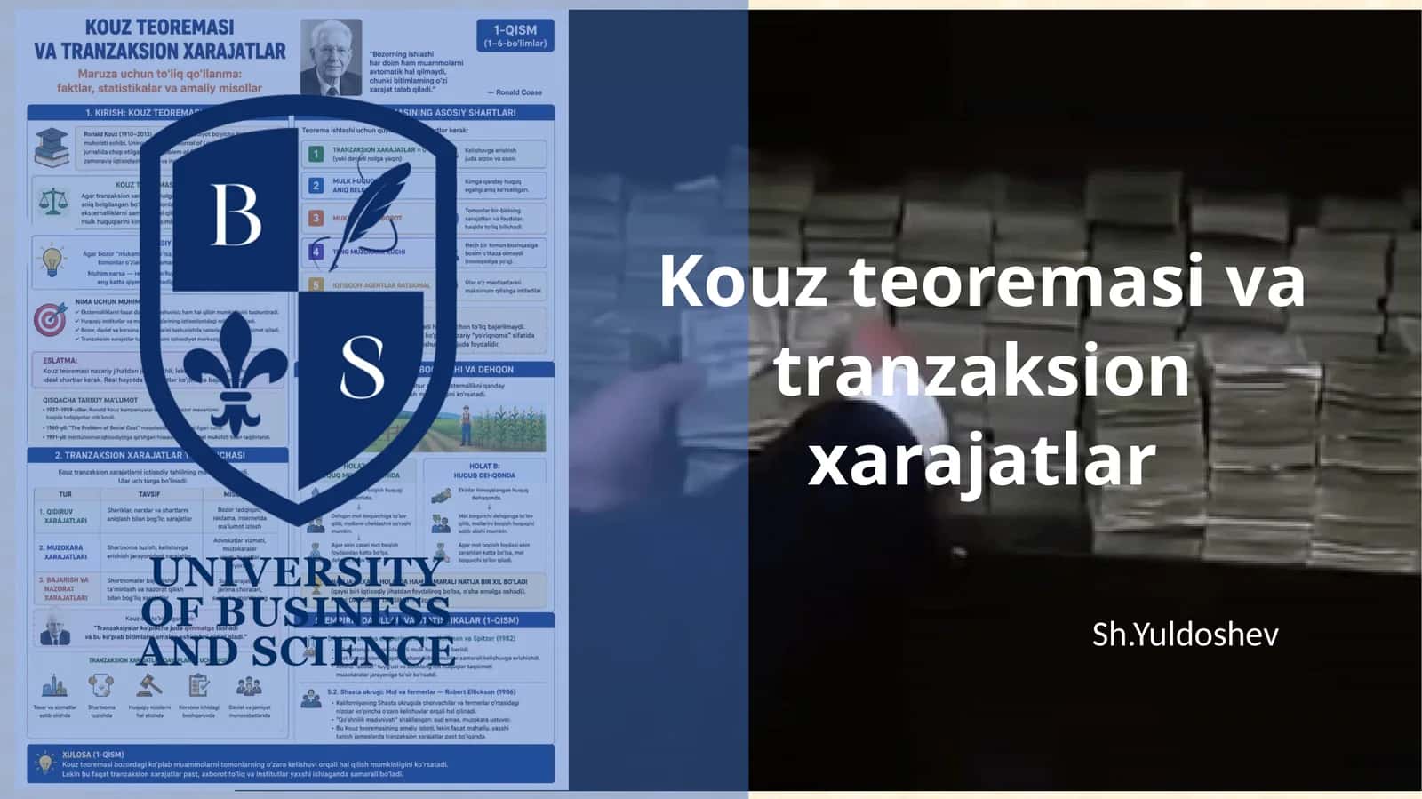 Kouz teoremasi va tranzaksion xarajatlar