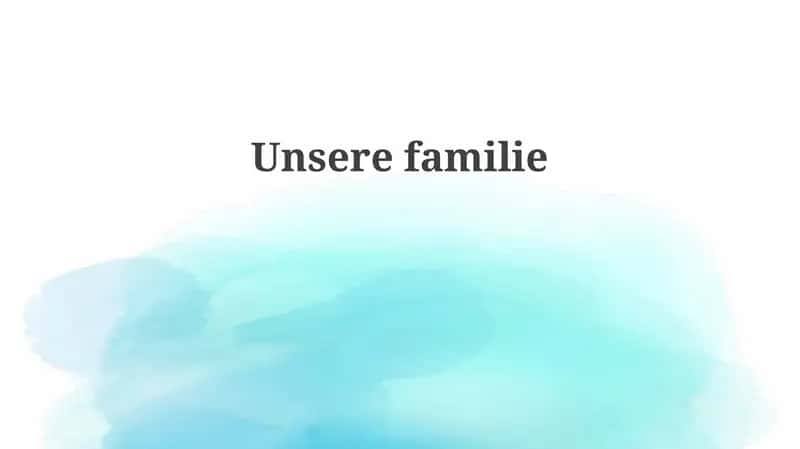 Unserefamilie