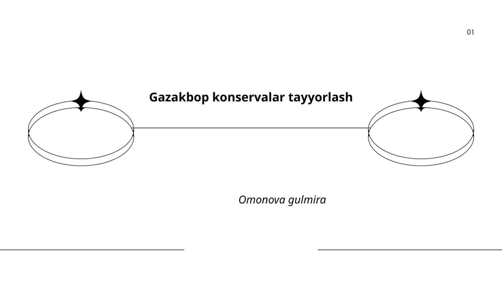Gazakbop konservalar tayyorlash