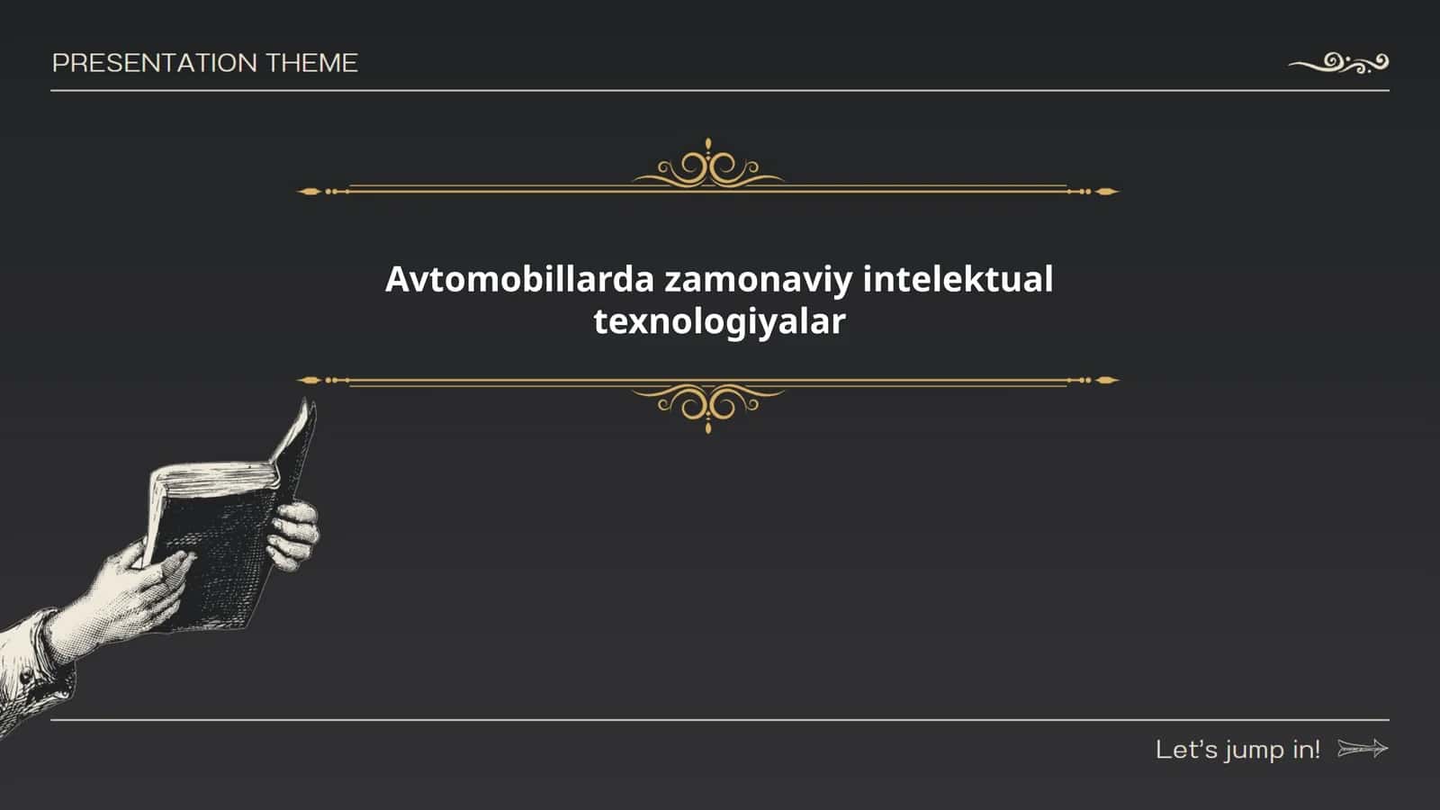 Avtomobillarda zamonaviy intelektual texnologiyalar