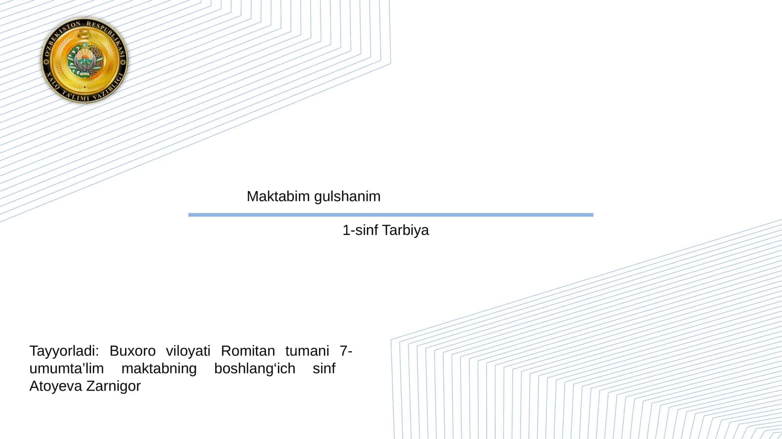 7-umumta’lim maktab Atoyeva Zarnigor