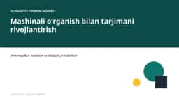 AI INSIGHTS • PREMIUM TAQDIMOT