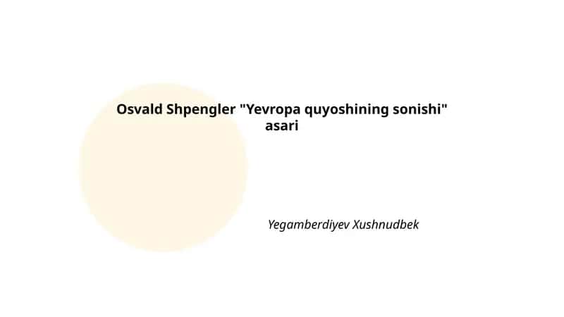 Yevropa quyoshining sonishi