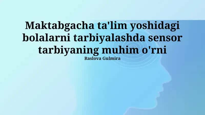 Sezgi ta'limi