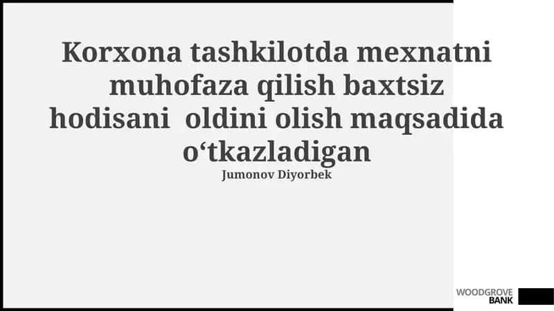 Trening rejalari