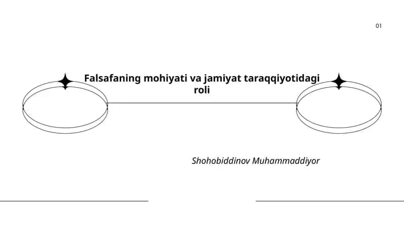 Falsafaning mohiyati va jamiyat taraqqiyotidagi roli