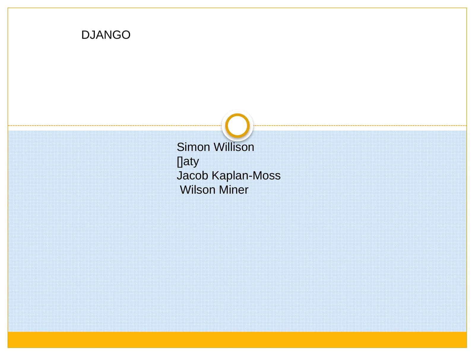 DJANGO