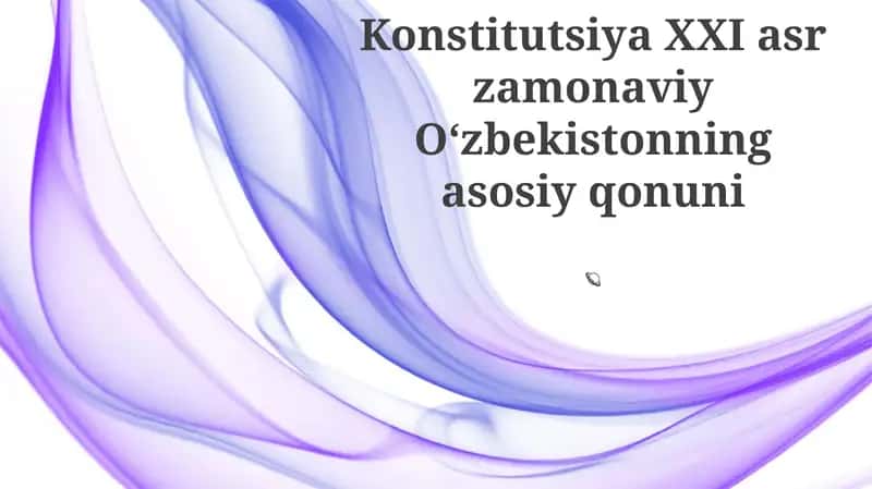 Oʻzbekistonning 2019-yilgi Konstitutsiyasi
